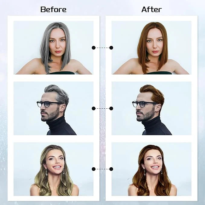 Hair Dye Shampoo (500ml) – An instant coloring shampoo that gives you vibrant, long-lasting hair color while nourishing and strengthening your strands.