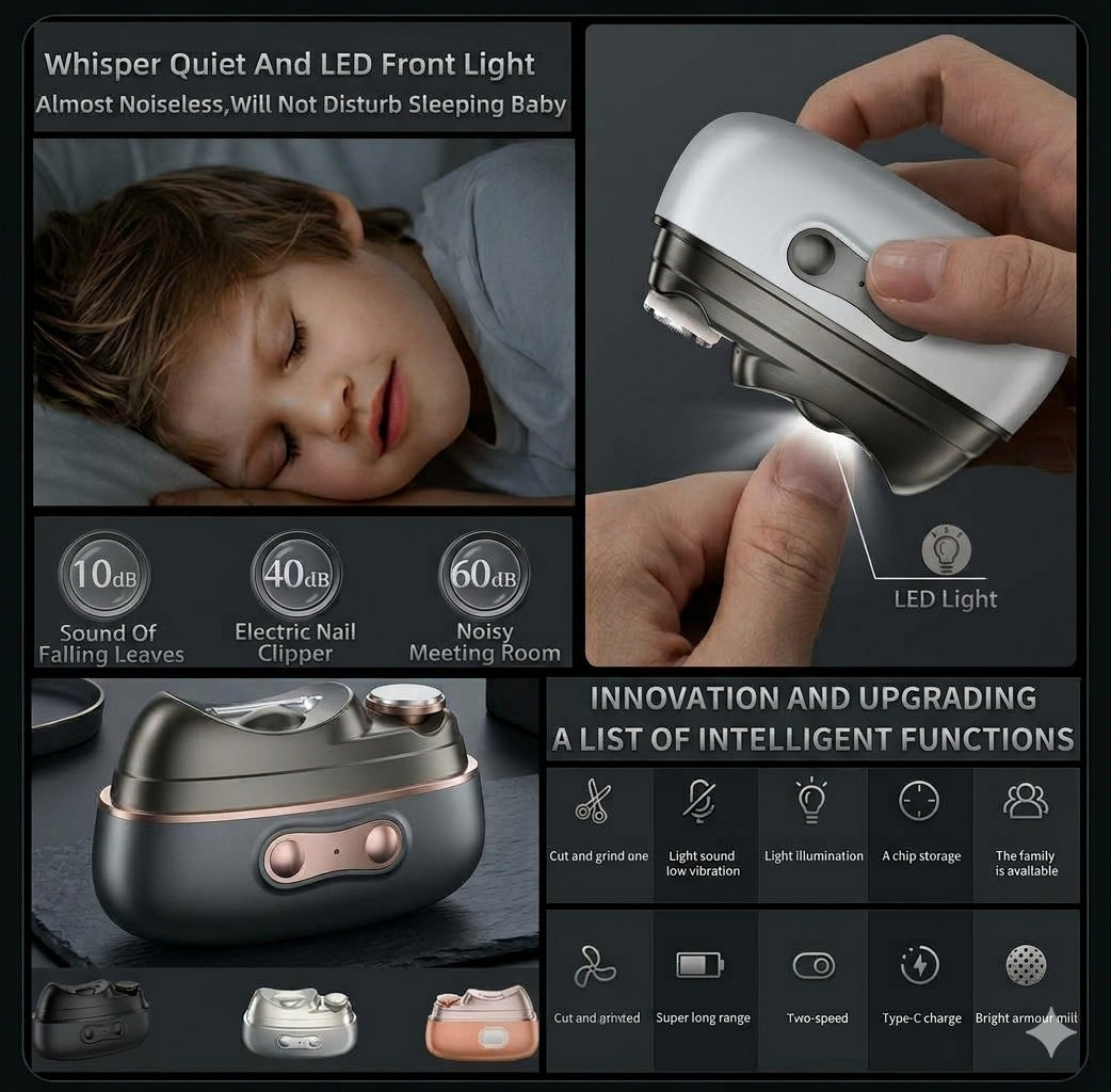 4-in-1 Electric Nail Clipper