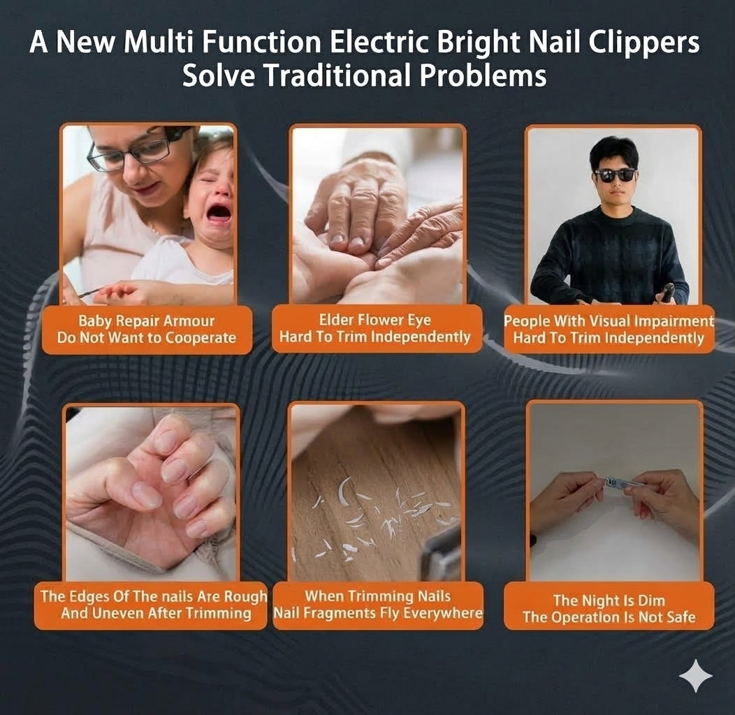 4-in-1 Electric Nail Clipper