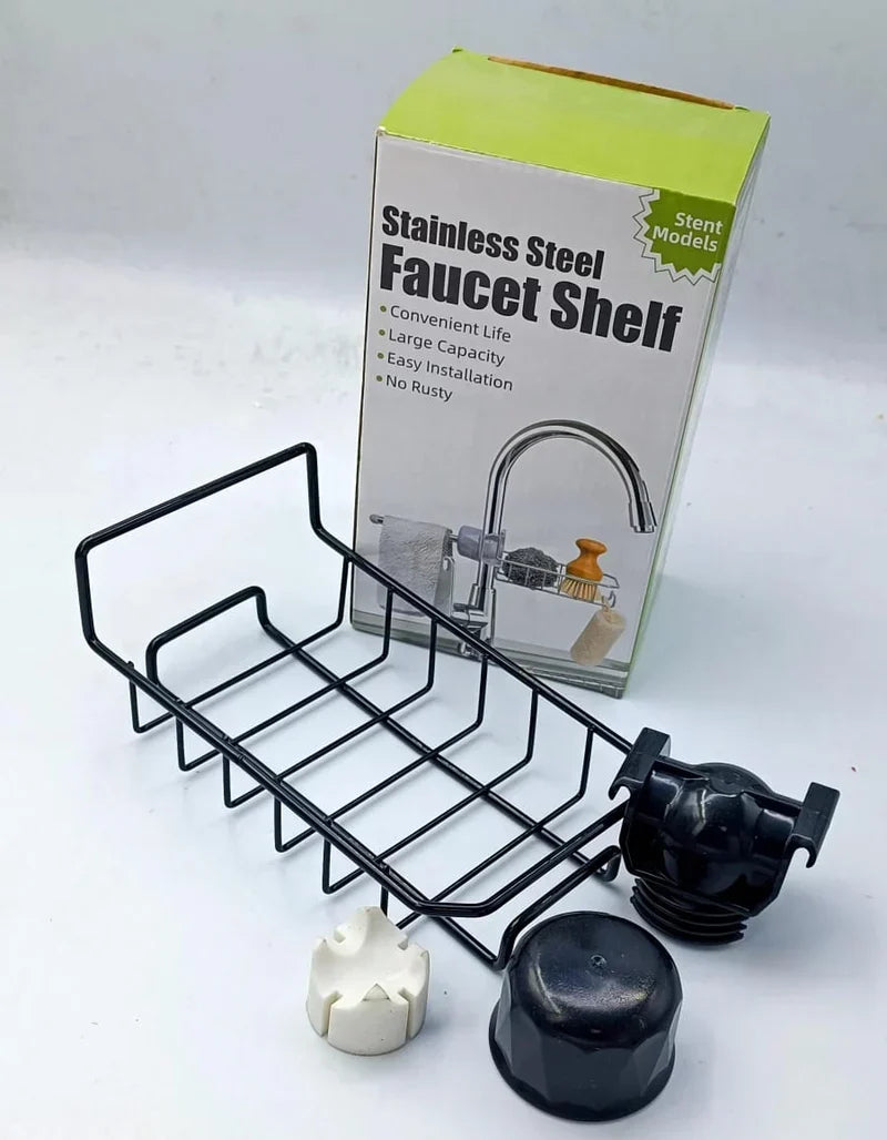 Stainless Steel Faucet Shelf & Sink Organizer